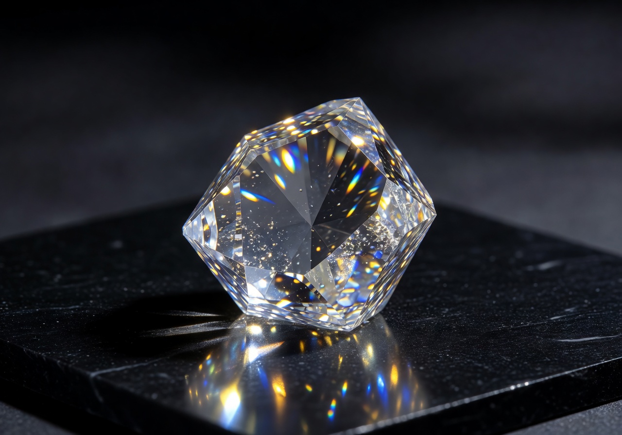 Glimmering crystal representing instant rewards